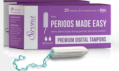Sirona premium digital tampons
