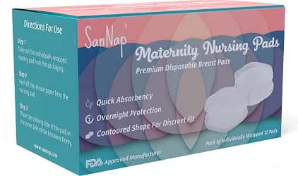 SanNap Disposable Breast Pads
